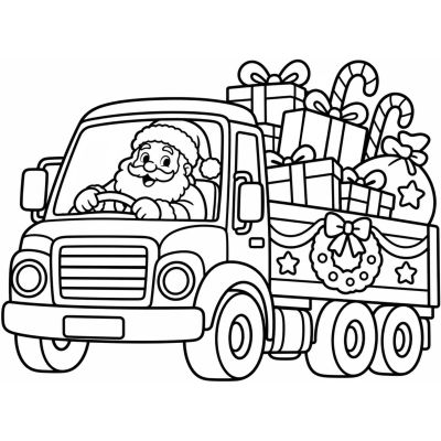 Big Monster Truck coloring page to print (free PDF) - Lilocolors