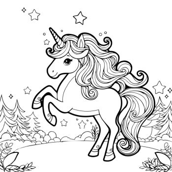 Magical unicorn
