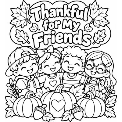 Thankful for my friends
