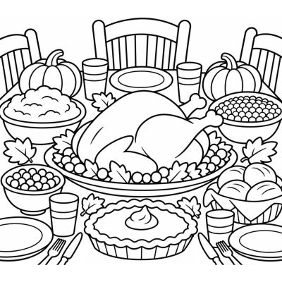 Thanksgiving feast