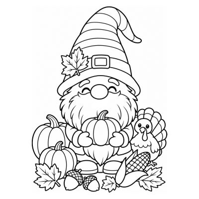 Thanksgiving gnome
