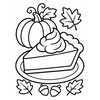 Thanksgiving pumpkin pie